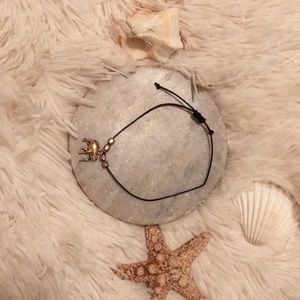 ❤️❤️ Simple elephant charm bracelet (gold)